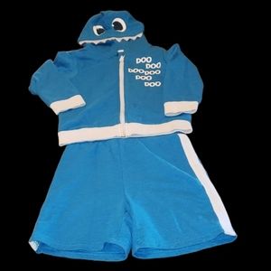 Pinkfong 2 piece Baby Shark Short Set Size 4T